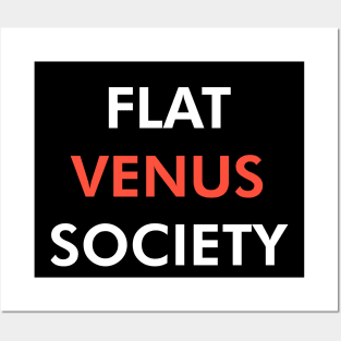 Flat Venus Society (Light) Posters and Art